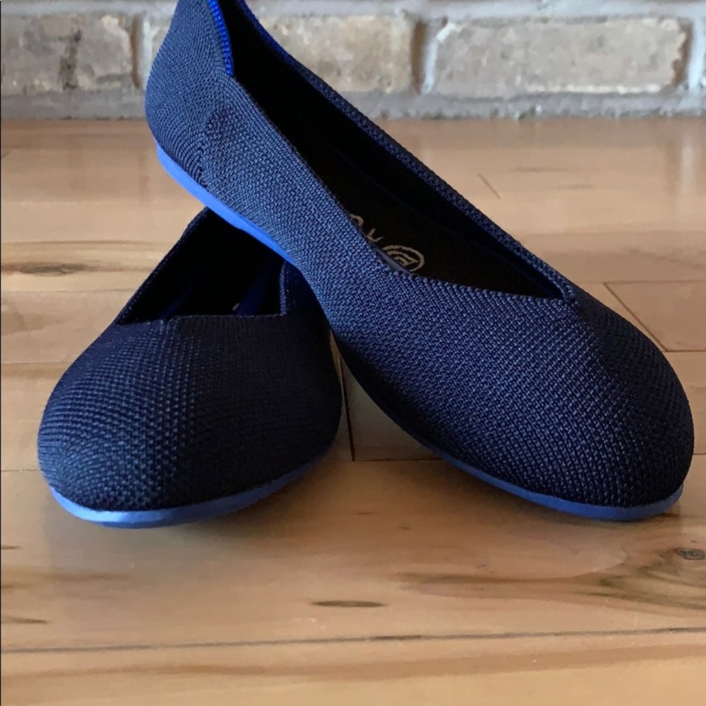 Size 7 Navy Blue Rothy’s
